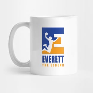 Everett Custom Player Basketball Your Name The Legend T-Shirt Mug